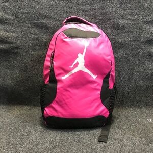 Nike Air Jordan 1807-V12 316 Jordan Brand Jumpman Pink/Black School Gym Backpack